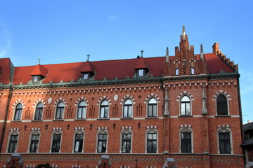 Fototapeta na wymiar Old building in Krakow
