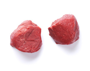 Raw fillet steak