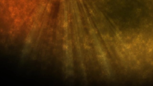 Sunbeams motion  animation over a dark background - video H264