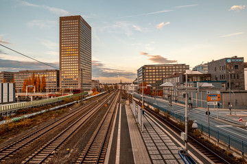Train station Frankfurt Fair