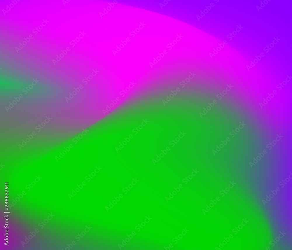 Wall mural colorful geometric background. fluid shapes composition. gradient mesh background in bright colors. 