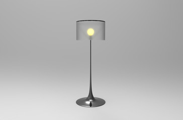 3D illustration of Floor Lamp