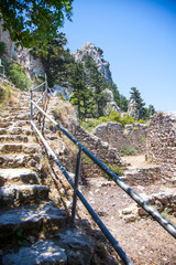 Fototapeta na wymiar St. Hilarion castle, North Cyprus