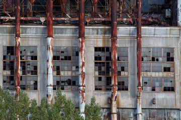 Fábrica de harinas abandonada