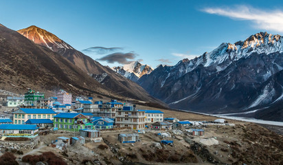 Mountain village Langtang