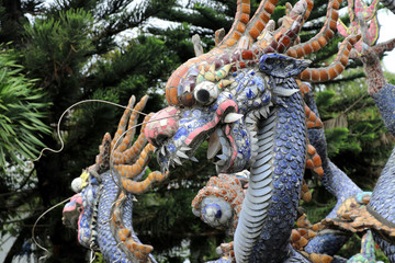 Obraz premium Dragon fountain in Hoi An - Vietnam