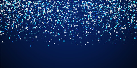 Beautiful falling snow Christmas background. Subtl