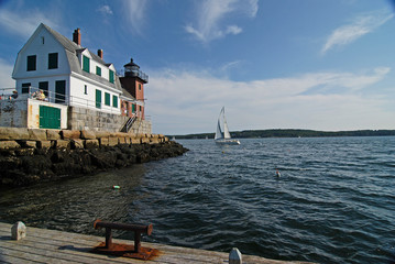 Breakwater Lighthouse Maine