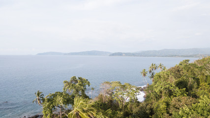 Fototapeta na wymiar Tropical paradise beach in Costa Rica