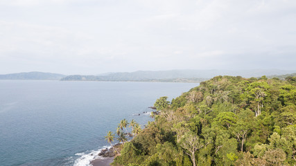 Tropical paradise beach in Costa Rica