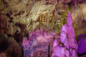 Prometheus ( Kumistavi) Cave near Tskaltubo in the Imereti region, Georgia