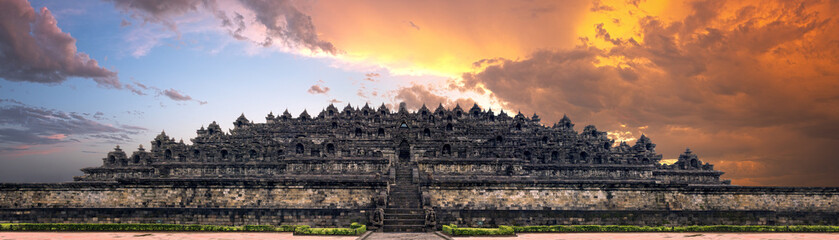 Borobudur - obrazy, fototapety, plakaty
