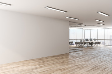 Modern office with copyspace