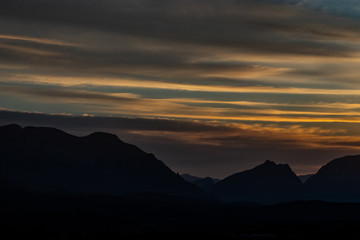 Dusk over Salzburg