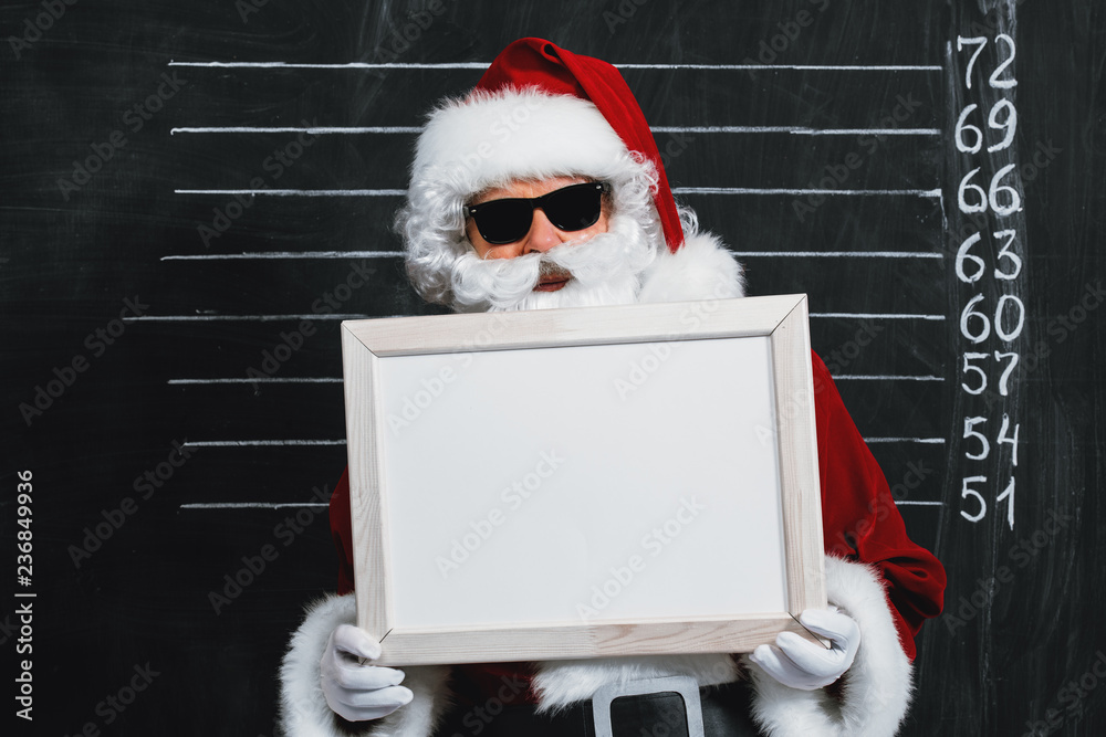 Wall mural santa claus from mafia