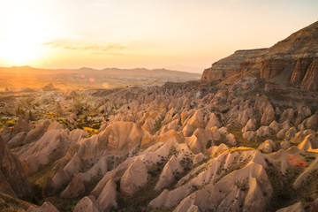 Fototapeta na wymiar Rose Valley Cappadocia