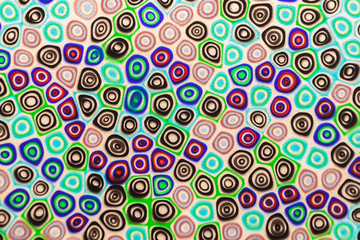 Naklejka premium Abstract stained glass mosaic background, colorful bright colors