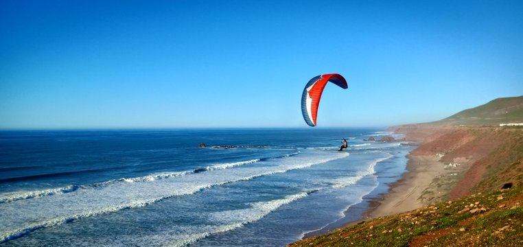 Parapente Legzira au Maroc
