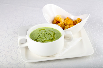 Spinach soup