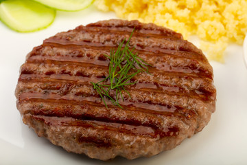 Beef cutlet