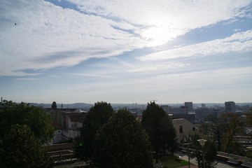 Brno, Czech Republic - Sep 12 2018: View to the streets of Brno city center. Czech Republic