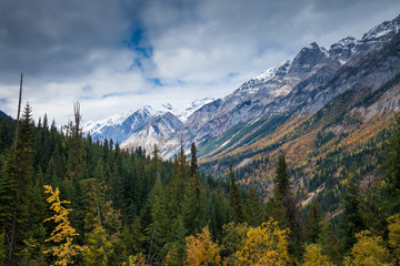Autumn in the Canadian Rocky Mountains of British Columbia, Canada