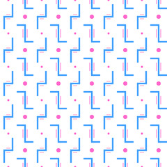 Geometric seamless pattern