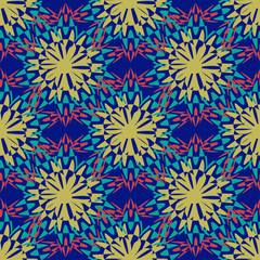 pattern astratto multicolore