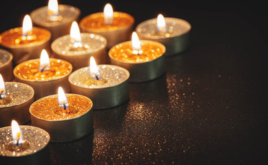 Kerzenschein zu Weihnachten 