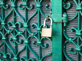 Schloss an der Türe