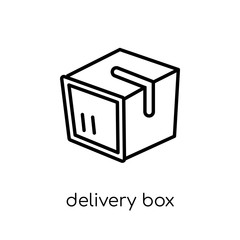 Delivery box icon from Delivery and logistic collection.