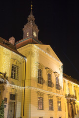 The decorated building on Dominican square, Brno, Czech Rebublic
