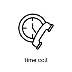 Time call icon from Communication collection.