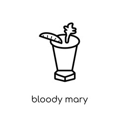 Bloody mary icon from Drinks collection.