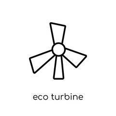 eco Turbine icon from Ecology collection.
