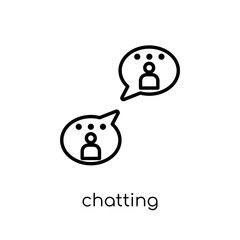 Chatting icon from Communication collection.