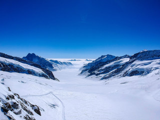 Fototapeta na wymiar Jungfrau top of Europe