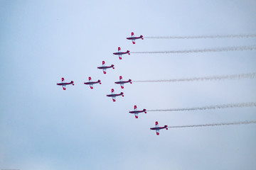 Patrouille Suisse Airplanes