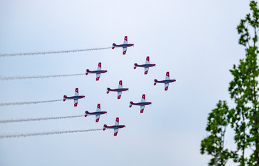 Patrouille Suisse Airplanes