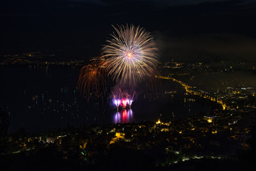 Lake Fireworks Zug