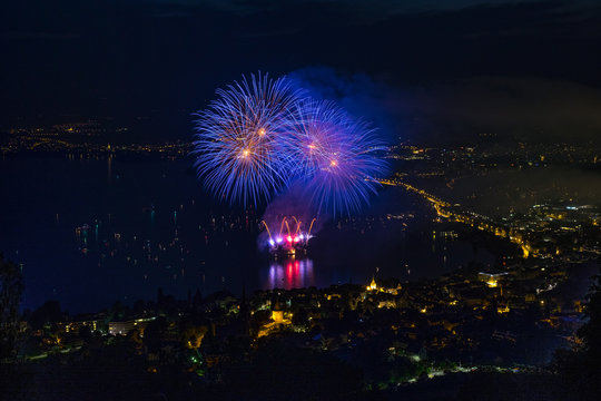 Lake Fireworks Zug