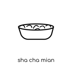 Sha Cha Mian icon from Chinese Food collection.