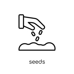 Seeds icon from Ecology collection.