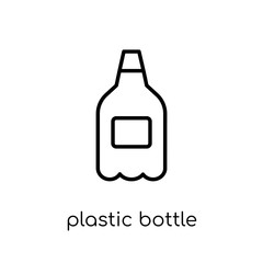 Plastic bottle icon from Ecology collection.