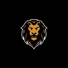 Logo design combination of Lion head. can for various kinds of logos