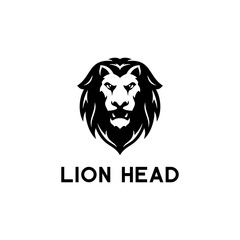 Logo design combination of Lion head. can for various kinds of logos