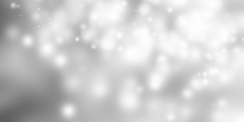 white snow blur abstract background. Bokeh Christmas blurred beautiful shiny Christmas lights