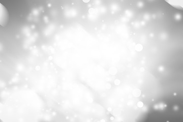 white blur abstract background. bokeh christmas blurred beautiful shiny Christmas lights. Snow background.