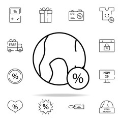 bargains icon. cyber monday icons universal set for web and mobile