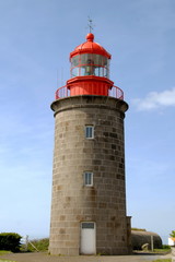 Phare de la ville de Granville, département de la Manche, France
